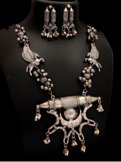 Oxidised Jewelry Set